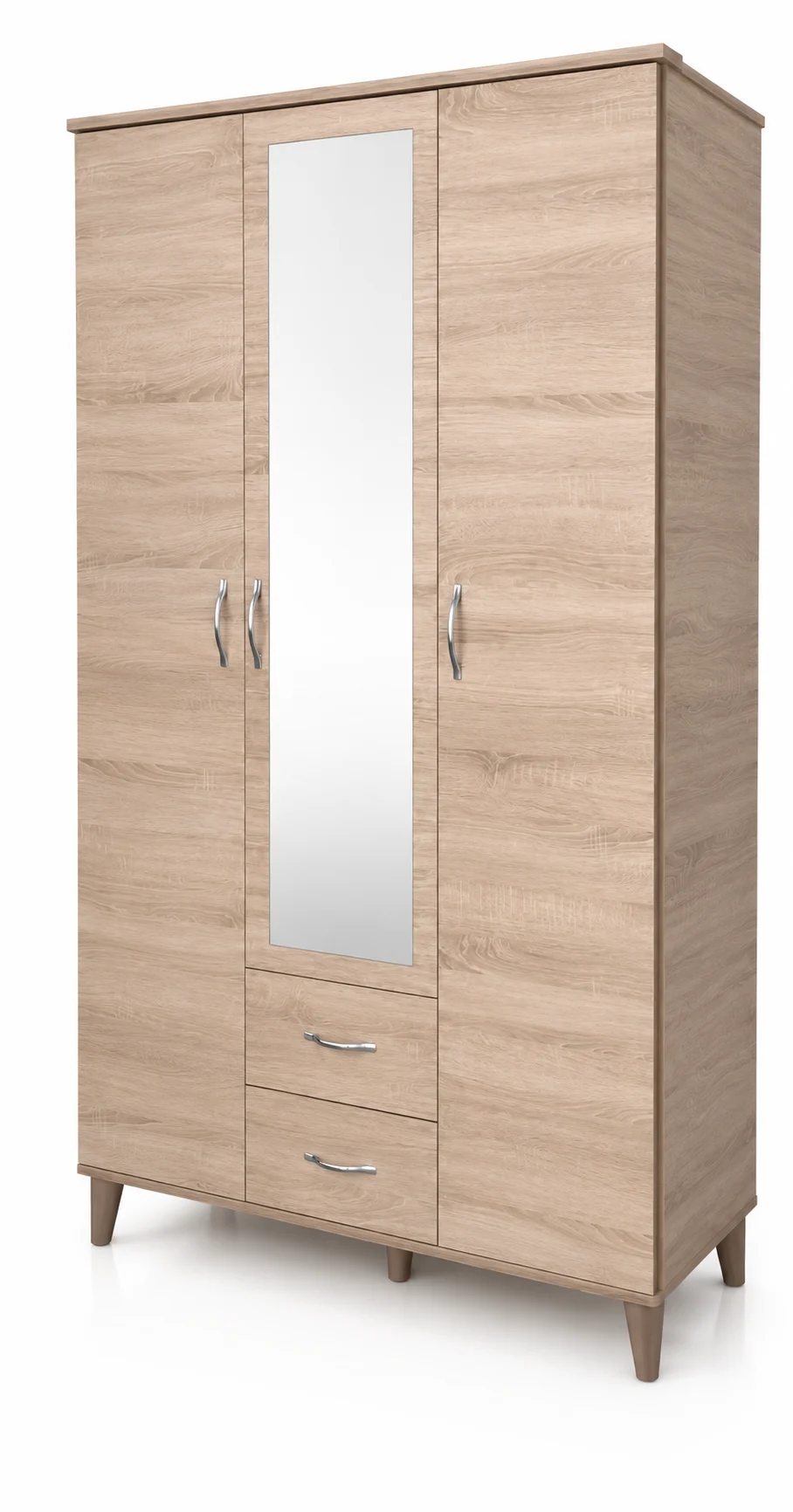 Three-Door Wardrobe